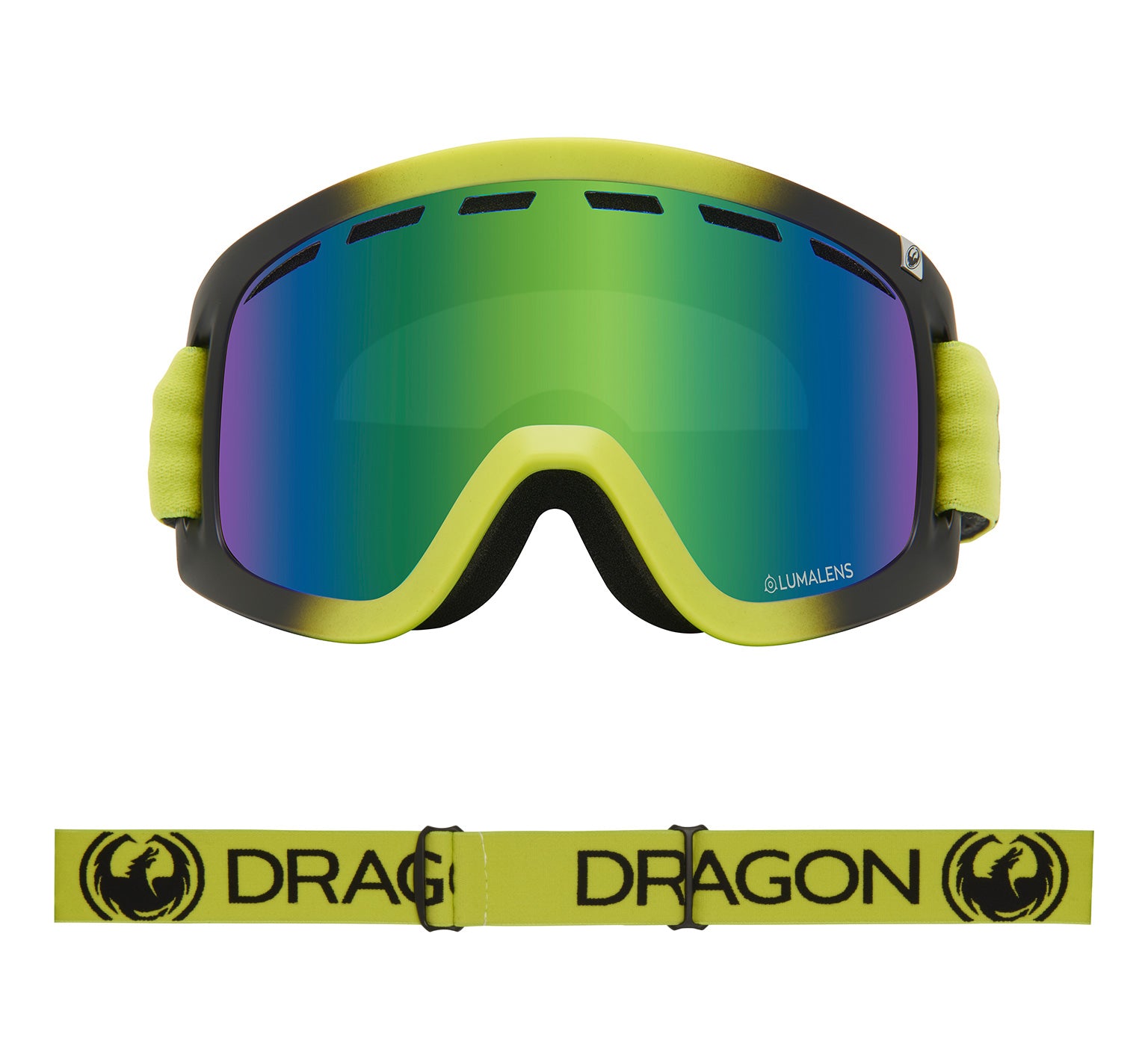 D1 OTG - Lime with Lumalens Green Ionized & Lumalens Amber Lens