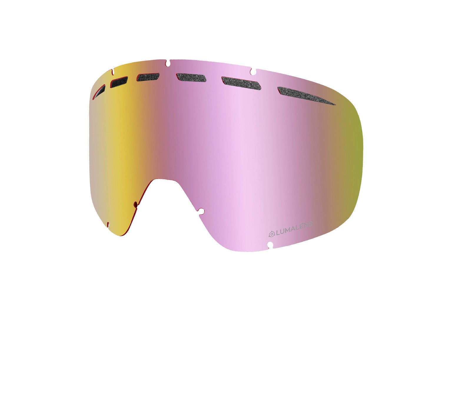 D1 OTG - PK White with Lumalens Red Ionized & Lumalens Pink Ionized Lens