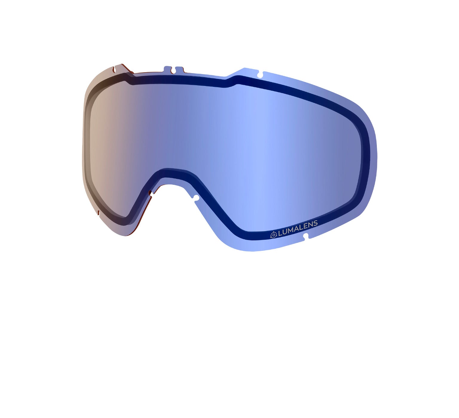 DX2 - Woven Palms with Lumalens Silver Ionized & Lumalens Flash Blue Lens