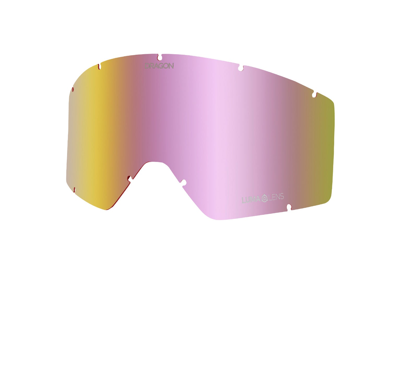 DX3 OTG - White with Lumalens Dark Smoke & Lumalens Pink Ionized Lens