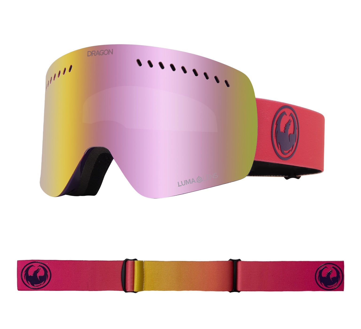 NFXs - Fade Pink with Lumalens Pink Ionized & Lumalens Rose Lens