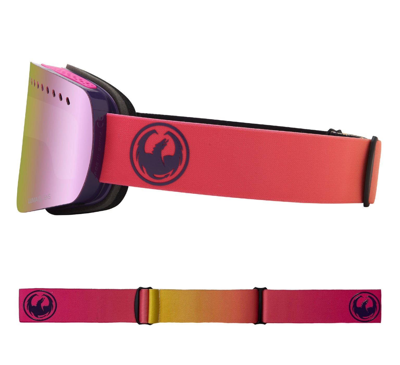 NFXs - Fade Pink with Lumalens Pink Ionized & Lumalens Rose Lens