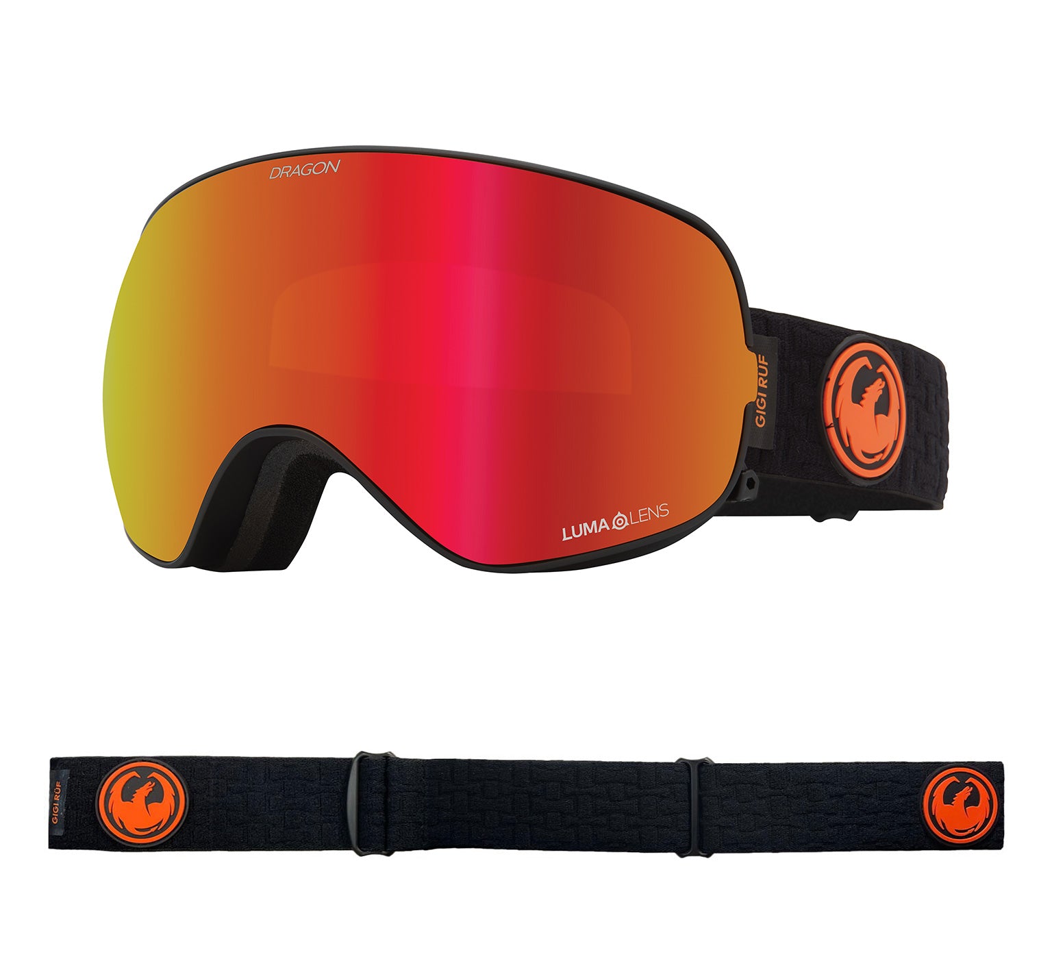 X2s - Gigi Ruf Signature 2020 with Lumalens Red Ionized & Lumalens Light Rose Lens