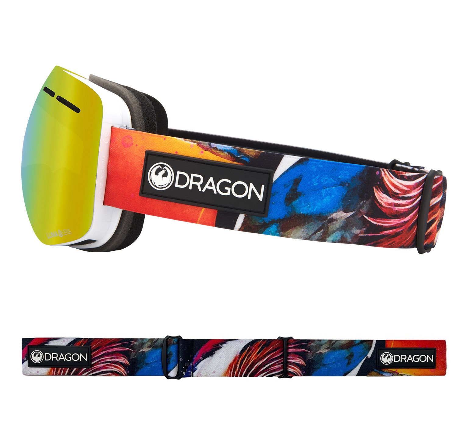 X1s - Hot Duck with Lumalens Gold Ionized & Lumalens Yellow Lens