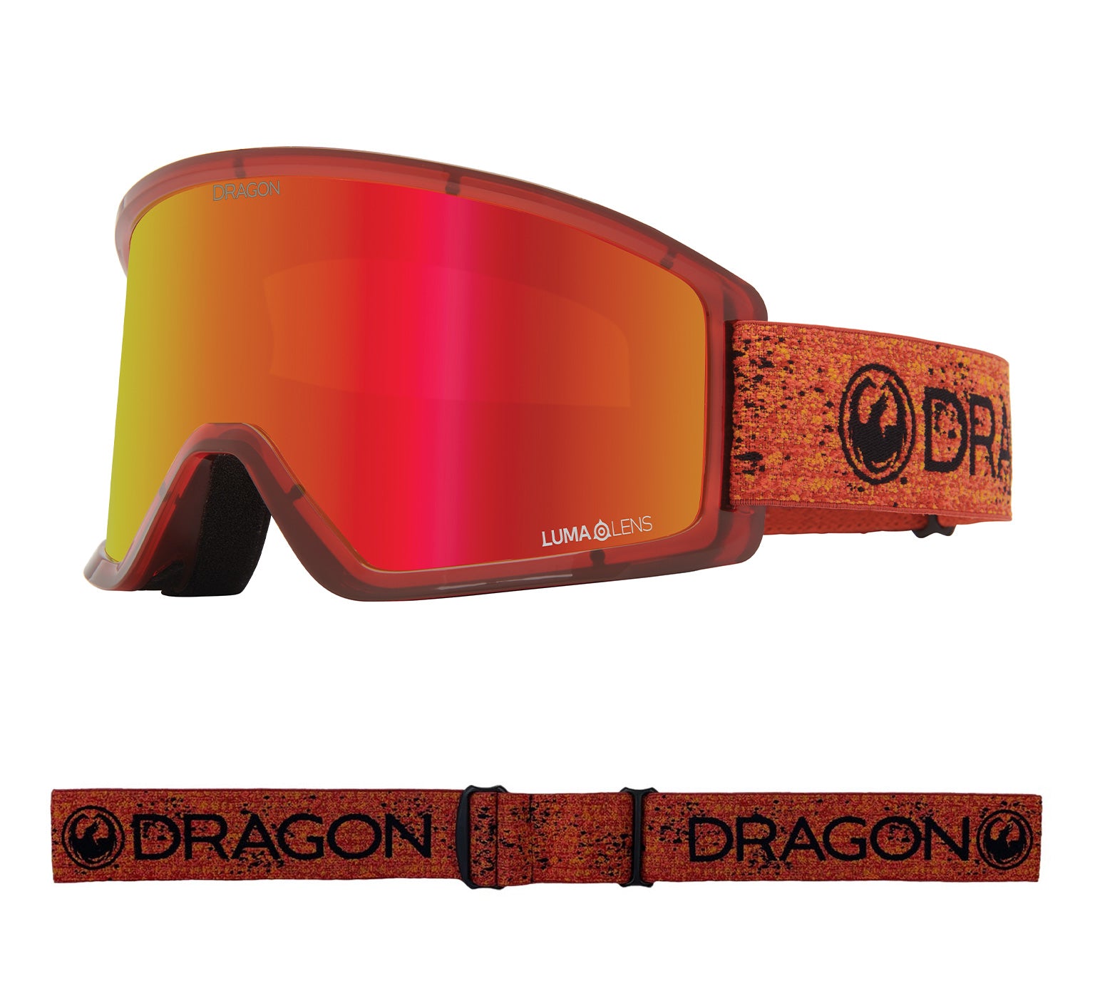 DX3 OTG - Light Fire with Lumalens Red Ionized Lens