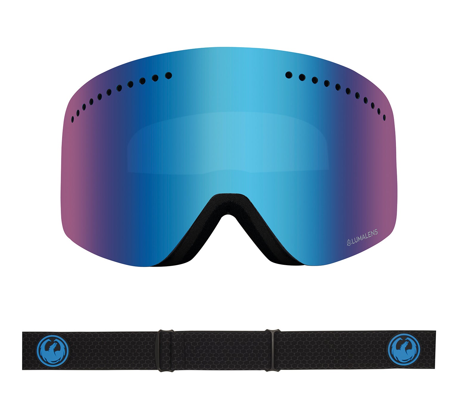 NFX - Split with Lumalens Blue Ionized & Lumalens Amber Lens