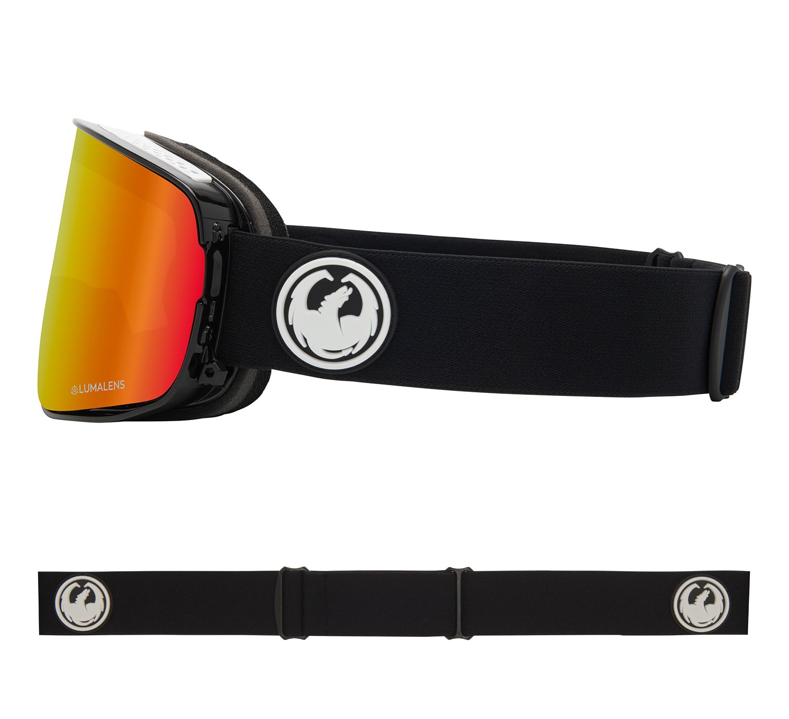 NFX2 - Black with Lumalens Red Ionized & Lumalens Rose Lens