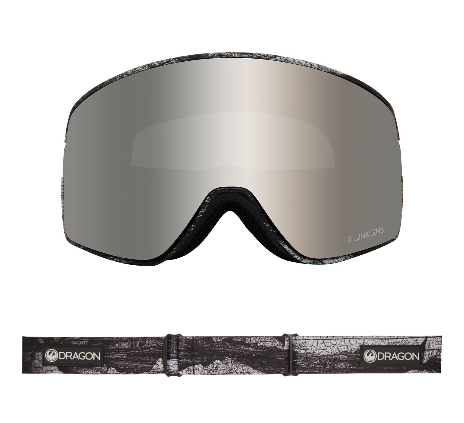 NFX2 - Torn Birch with Lumalens Silver Ionized & Lumalens Flash Blue Lens