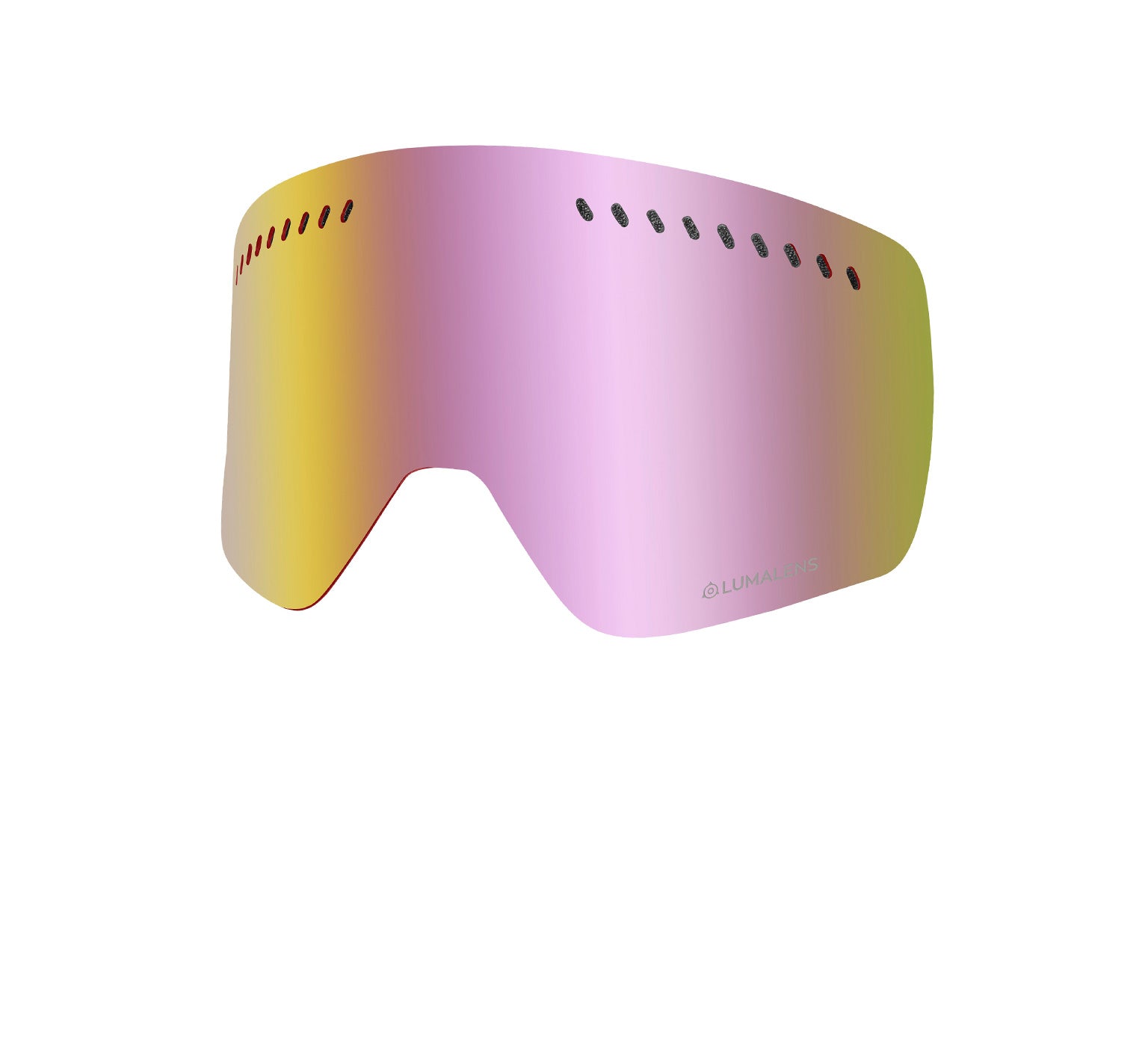 NFXs - PK White with Lumalens Red Ionized & Lumalens Pink Ionized Lens