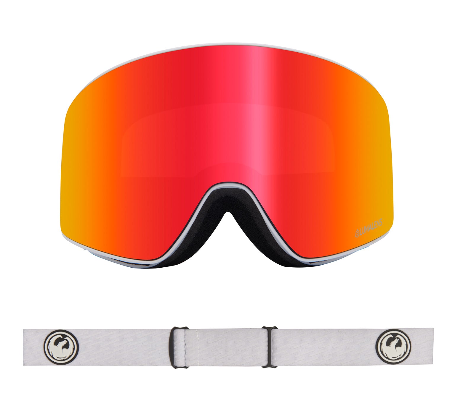 PXV - PK White with Lumalens Red Ionized & Lumalens Pink Ionized Lens