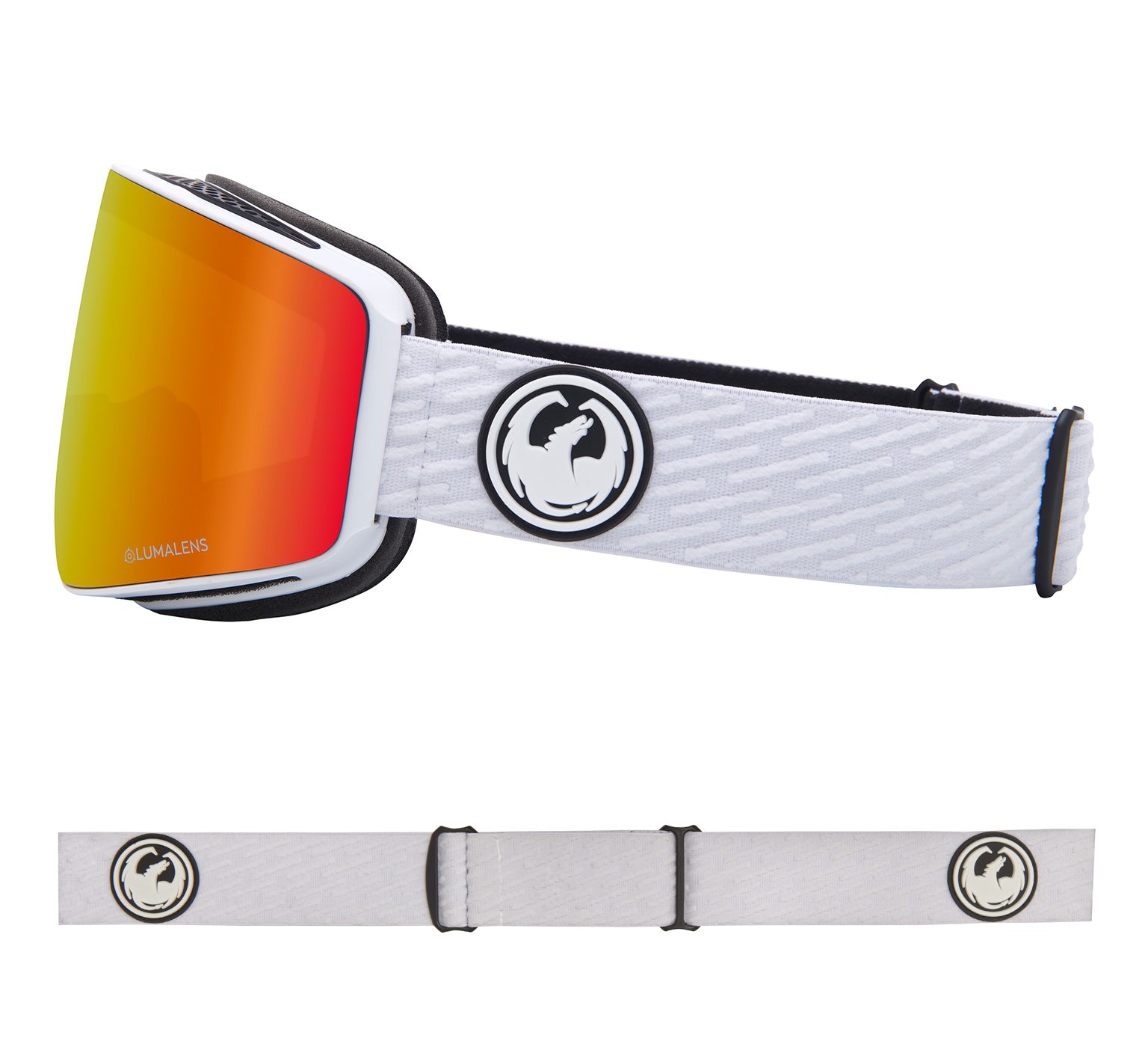 PXV - PK White with Lumalens Red Ionized & Lumalens Pink Ionized Lens