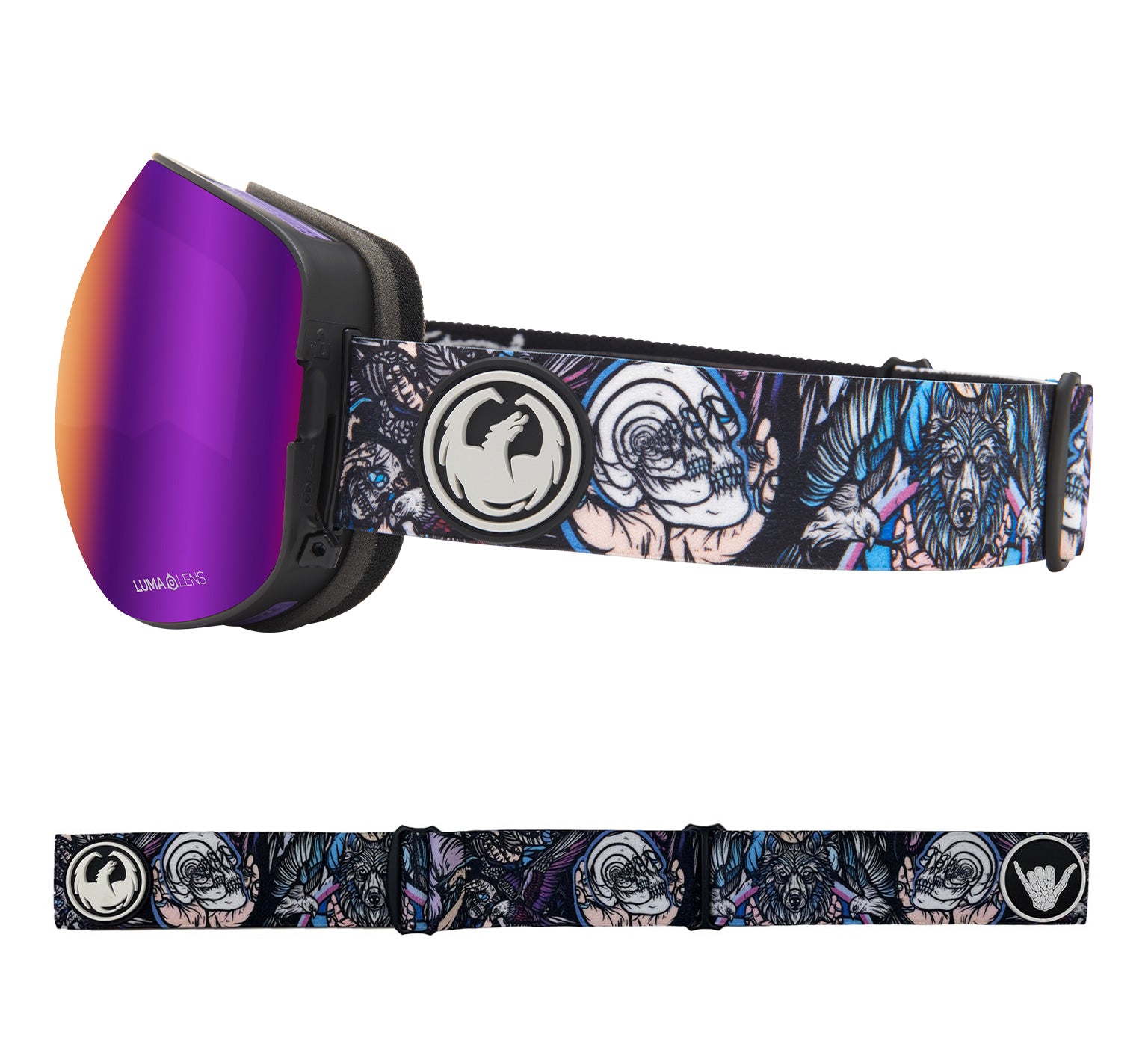 X2 - Schoph DAP with Lumalens Purple Ionized & Lumalens Amber Lens