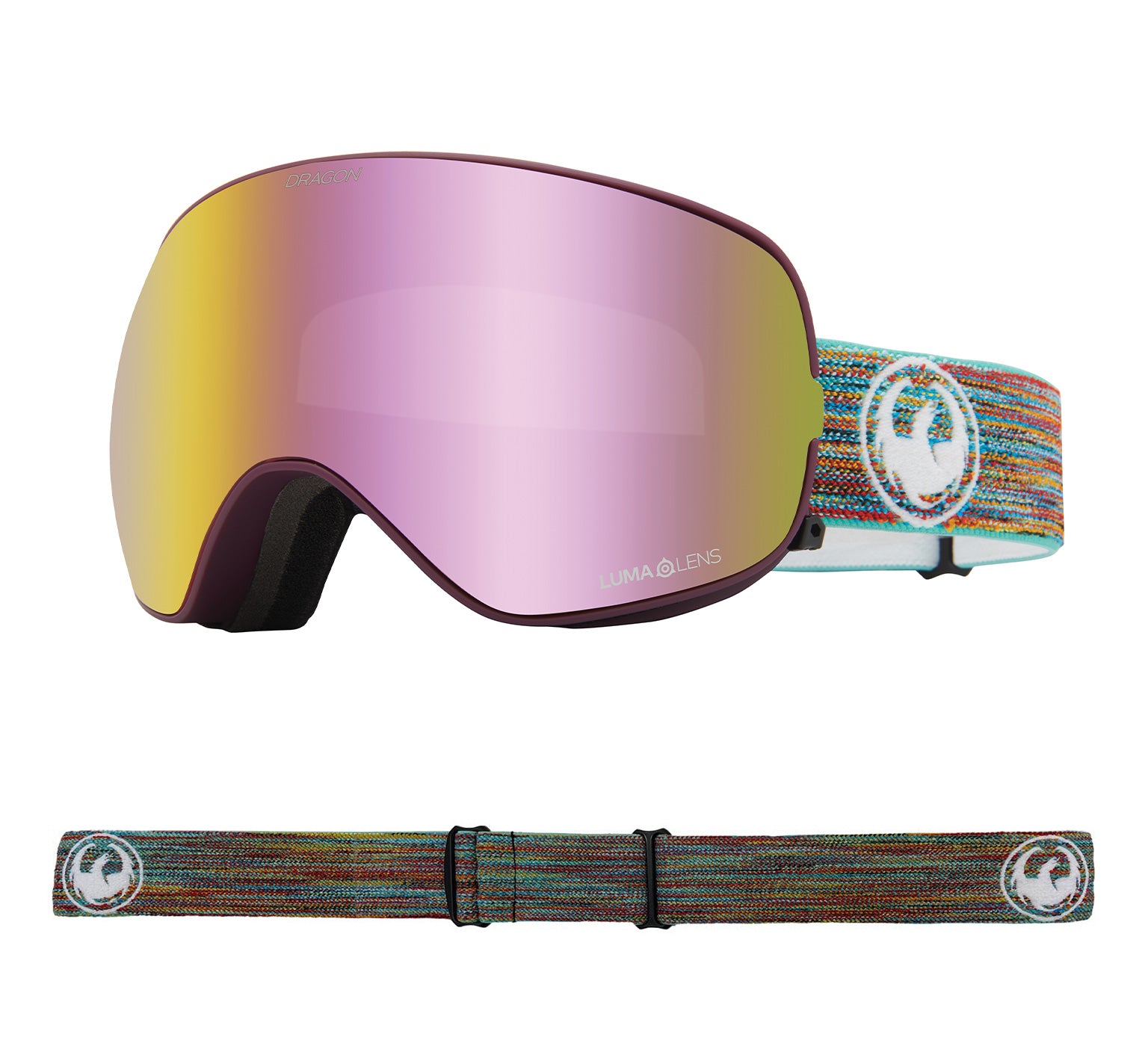 X2s - Shred Together with Lumalens Pink Ionized & Lumalens Dark Smoke Lens