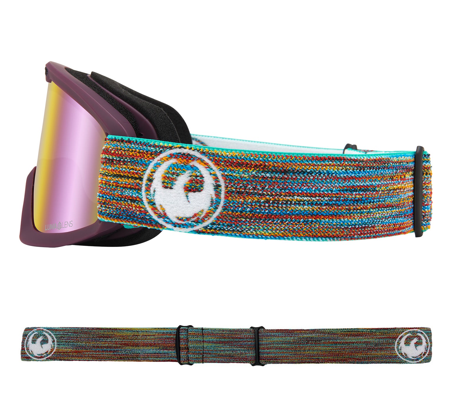 DX2 - Shred Together with Lumalens Pink Ionized & Lumalens Dark Smoke Lens