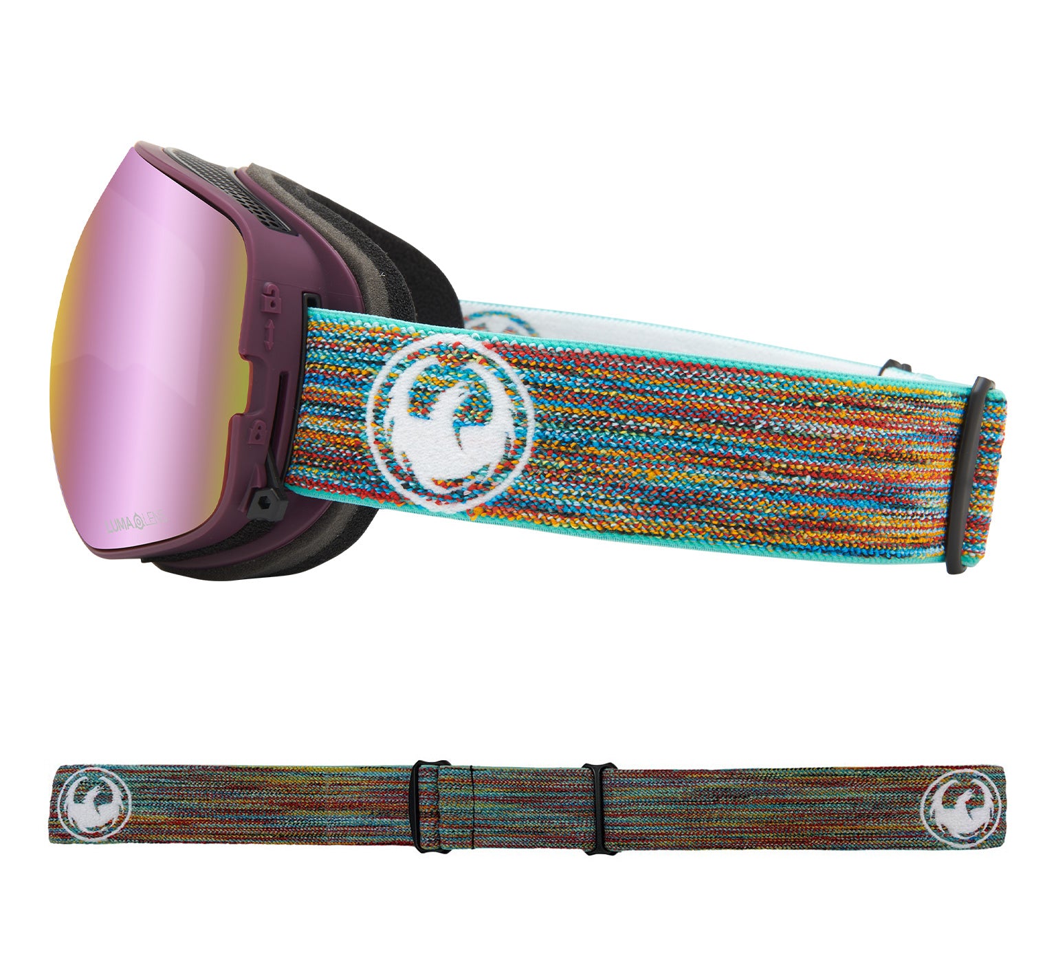 X2s - Shred Together with Lumalens Pink Ionized & Lumalens Dark Smoke Lens