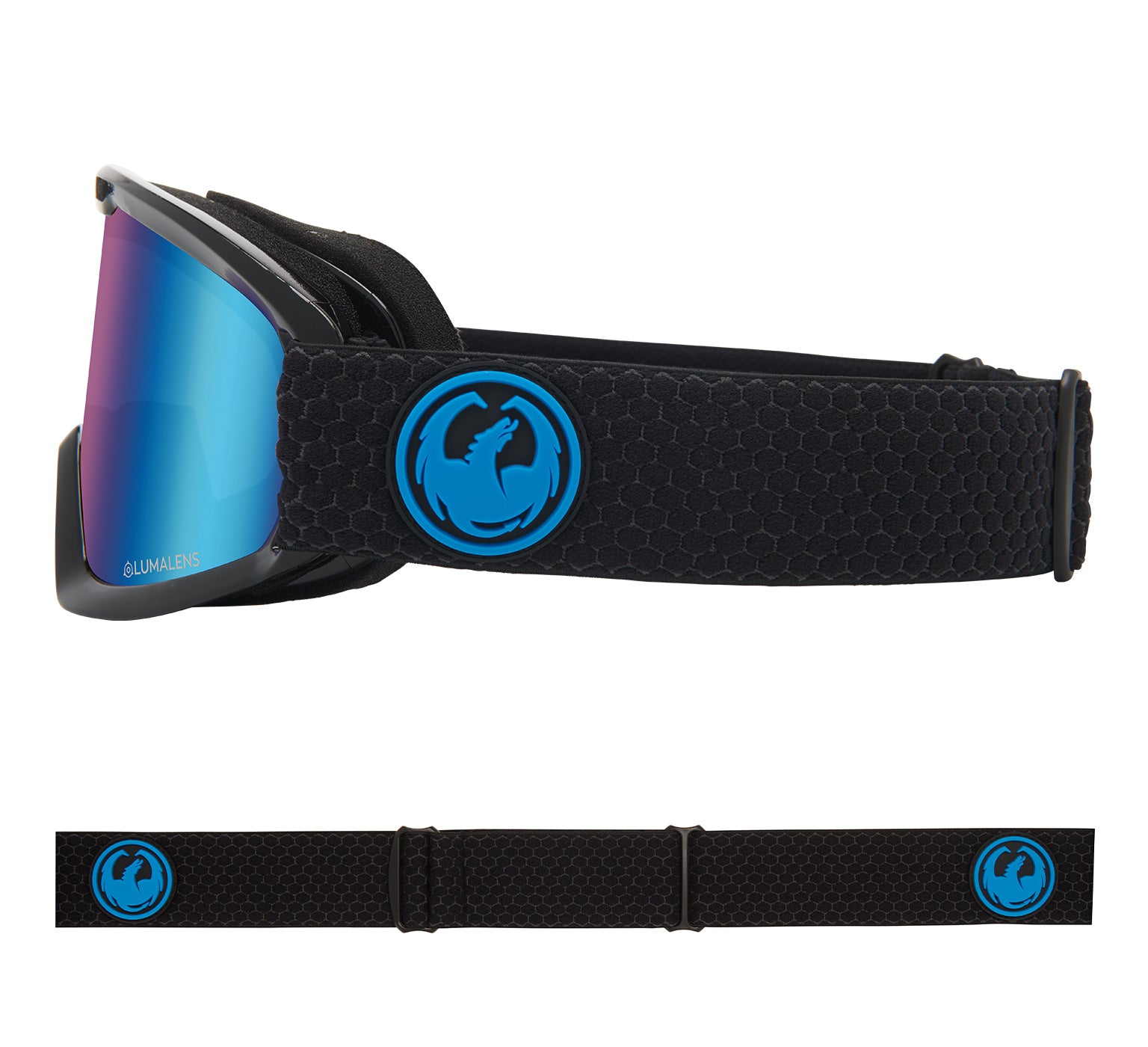 DX2 - Split with Lumalens Blue Ionized & Lumalens Amber Lens