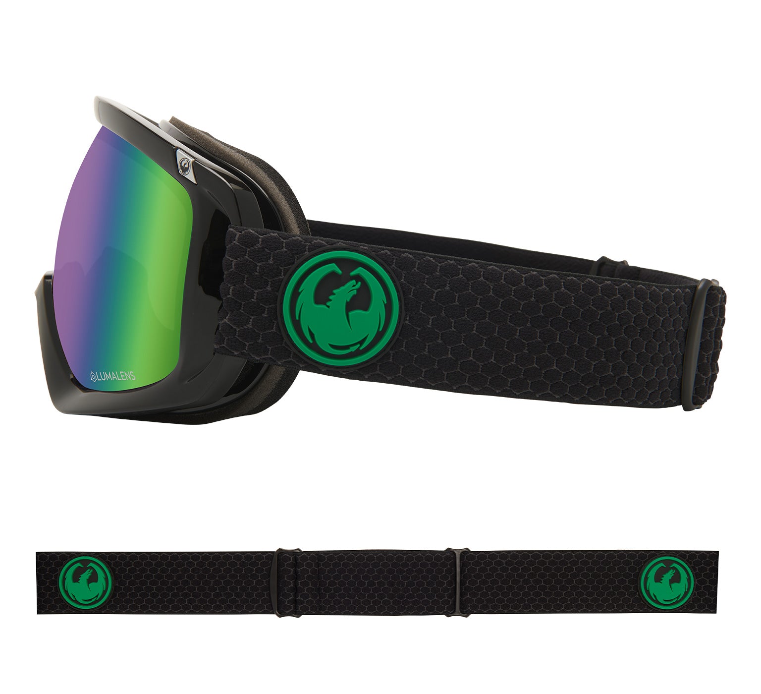 D3 OTG - Split with Lumalens Green Ionized & Lumalens Amber Lens