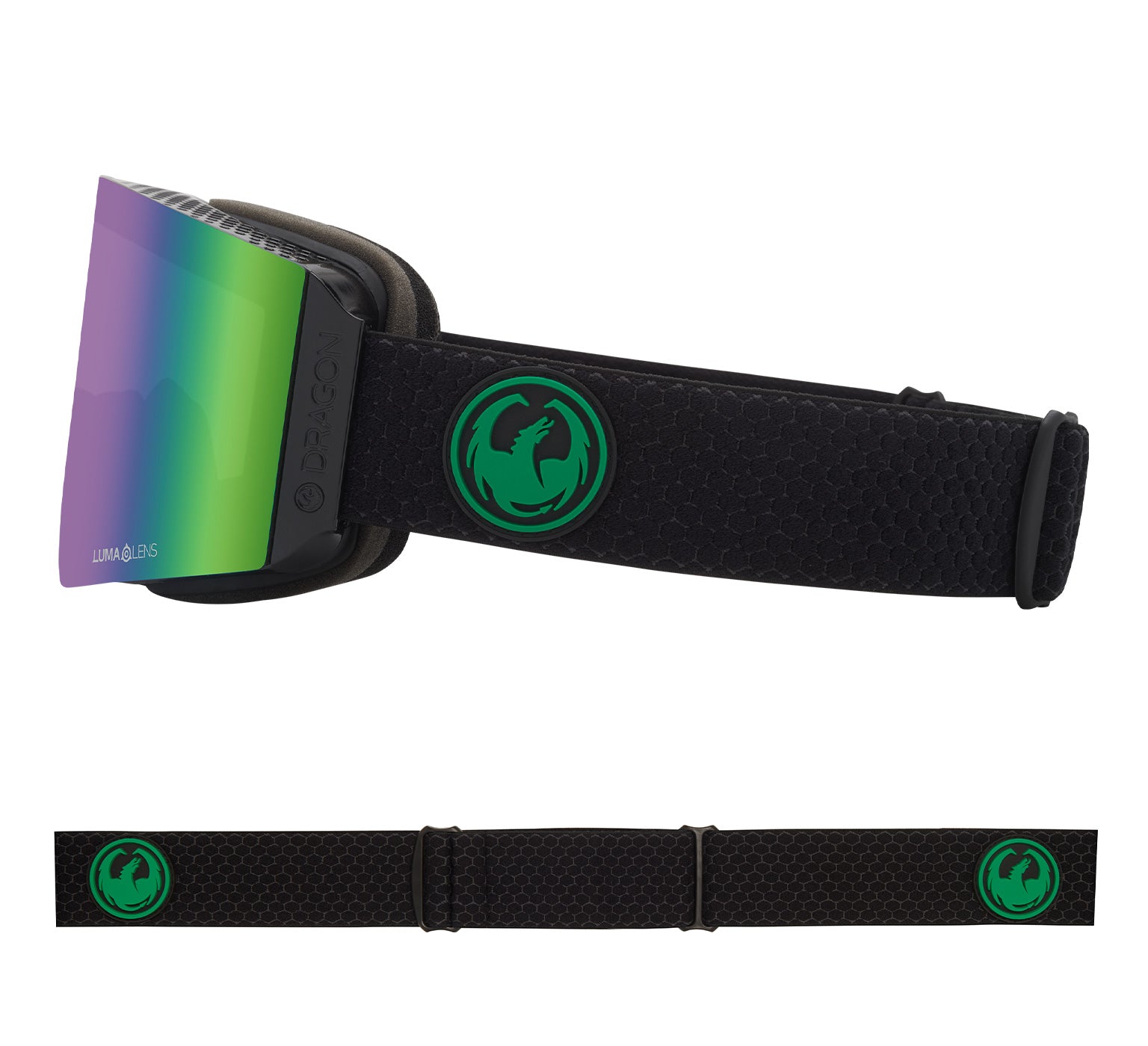 RVX MAG OTG - Split with Lumalens Green Ionized & Lumalens Amber Lens