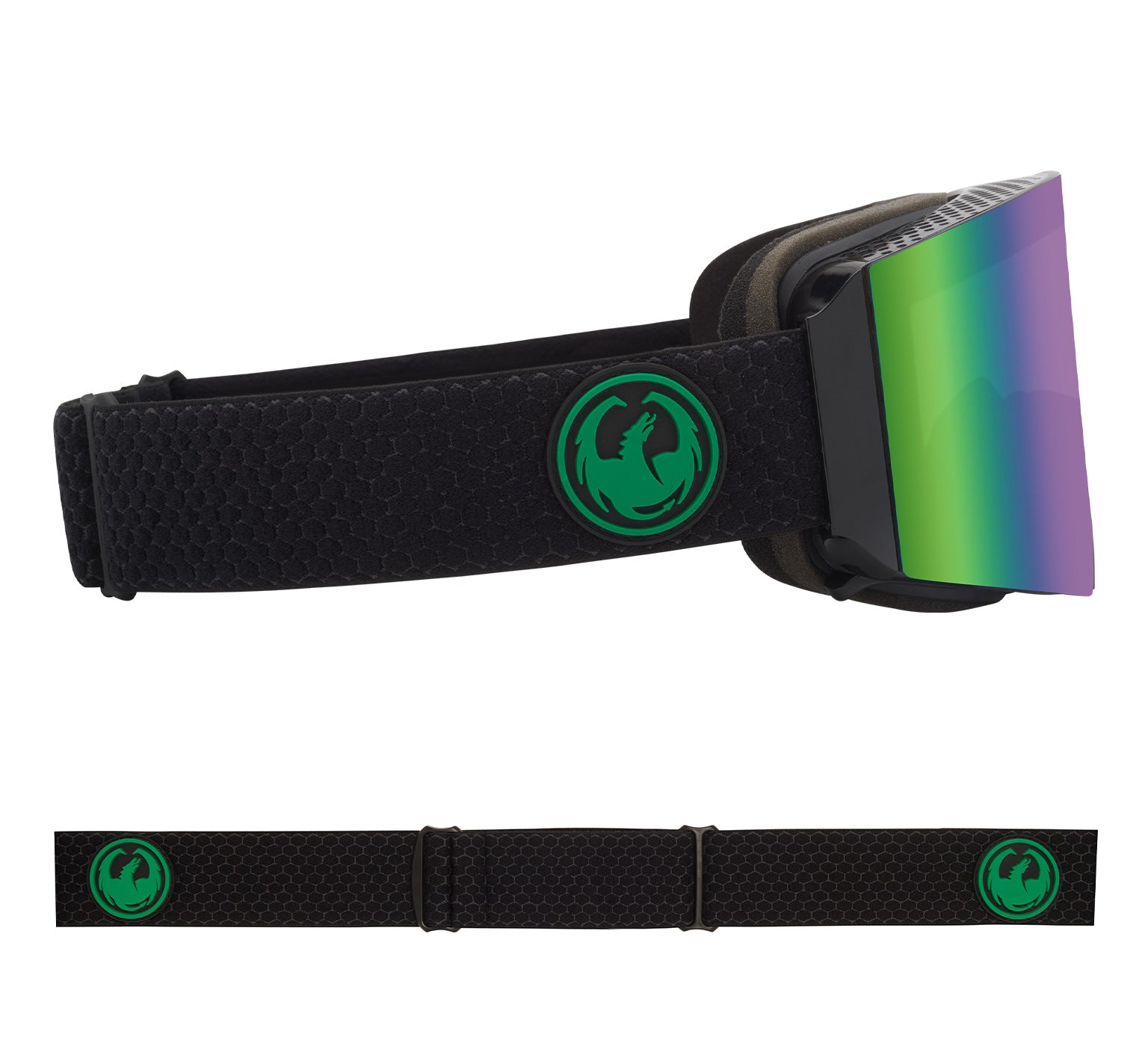 RVX MAG OTG - Split with Lumalens Green Ionized & Lumalens Amber Lens