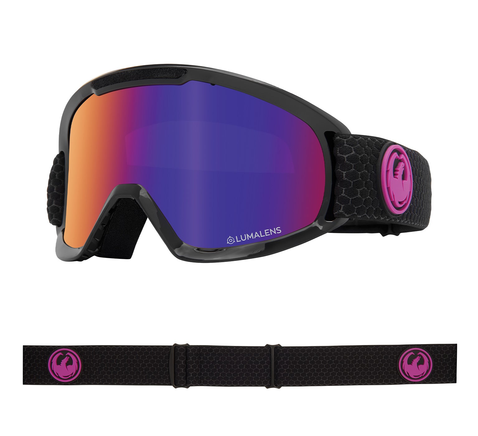 DX2 - Split with Lumalens Purple Ionized & Lumalens Amber Lens