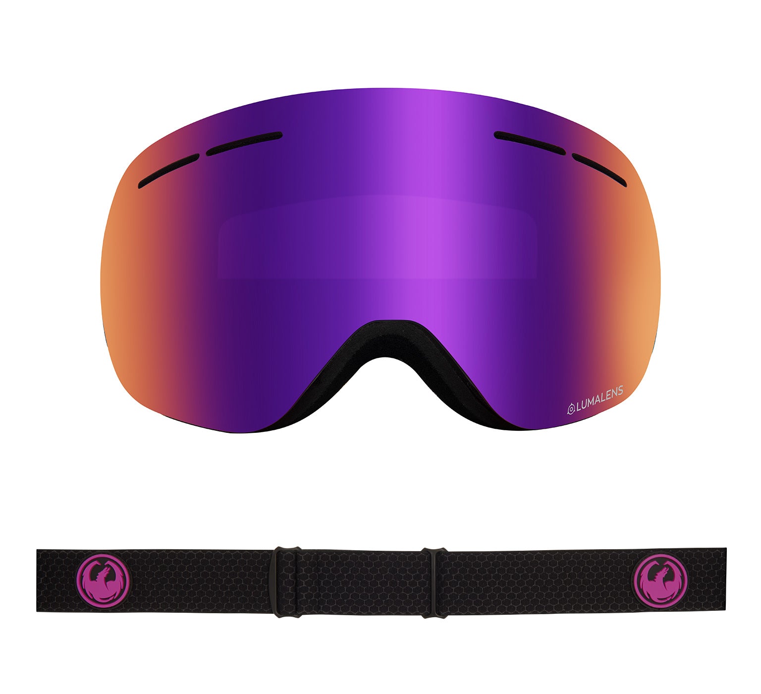 X1s - Split with Lumalens Purple Ionized & Lumalens Amber Lens