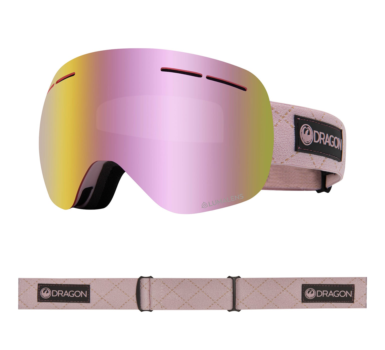 X1s - Blush with Lumalens Pink Ionized & Lumalens Dark Smoke Lens