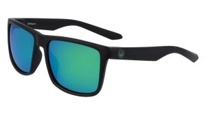 MERIDIEN - Matte Black H2O with Polarized Lumalens Green Ionized Lens