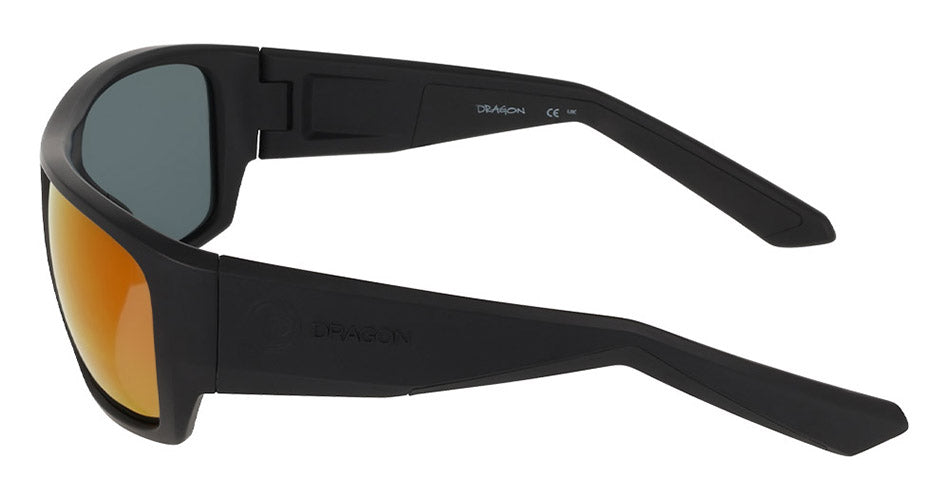 FLARE - Matte Black H2O with Polarized Lumalens Red Ionized Lens