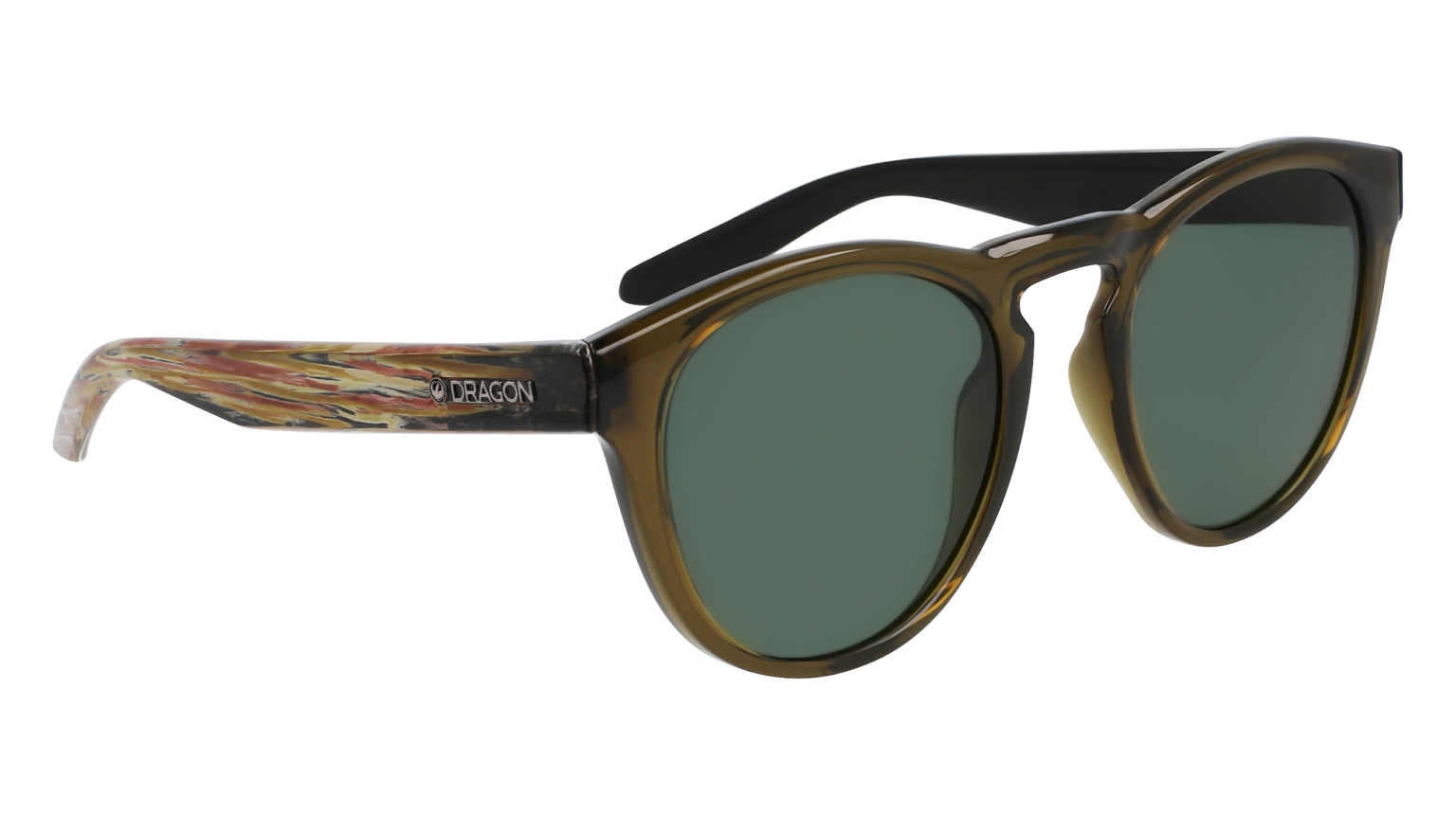 OPUS Shiny Olive Rob Machado with Polarized Lumalens G15 Green Lens 48099 314 Dragon Alliance UK