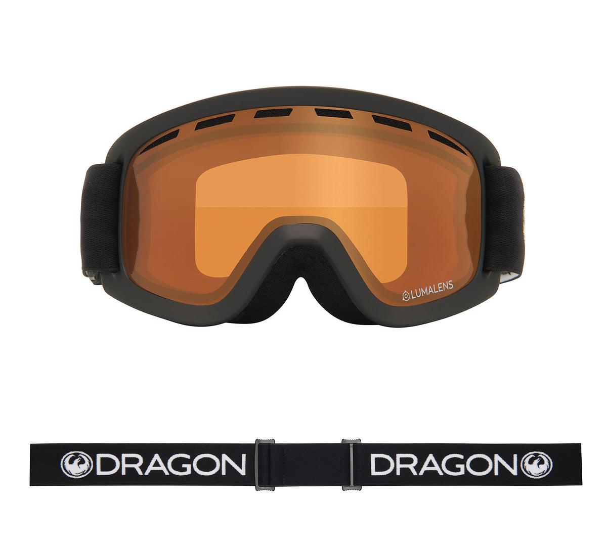 Lil D - Black with Lumalens Amber Lens