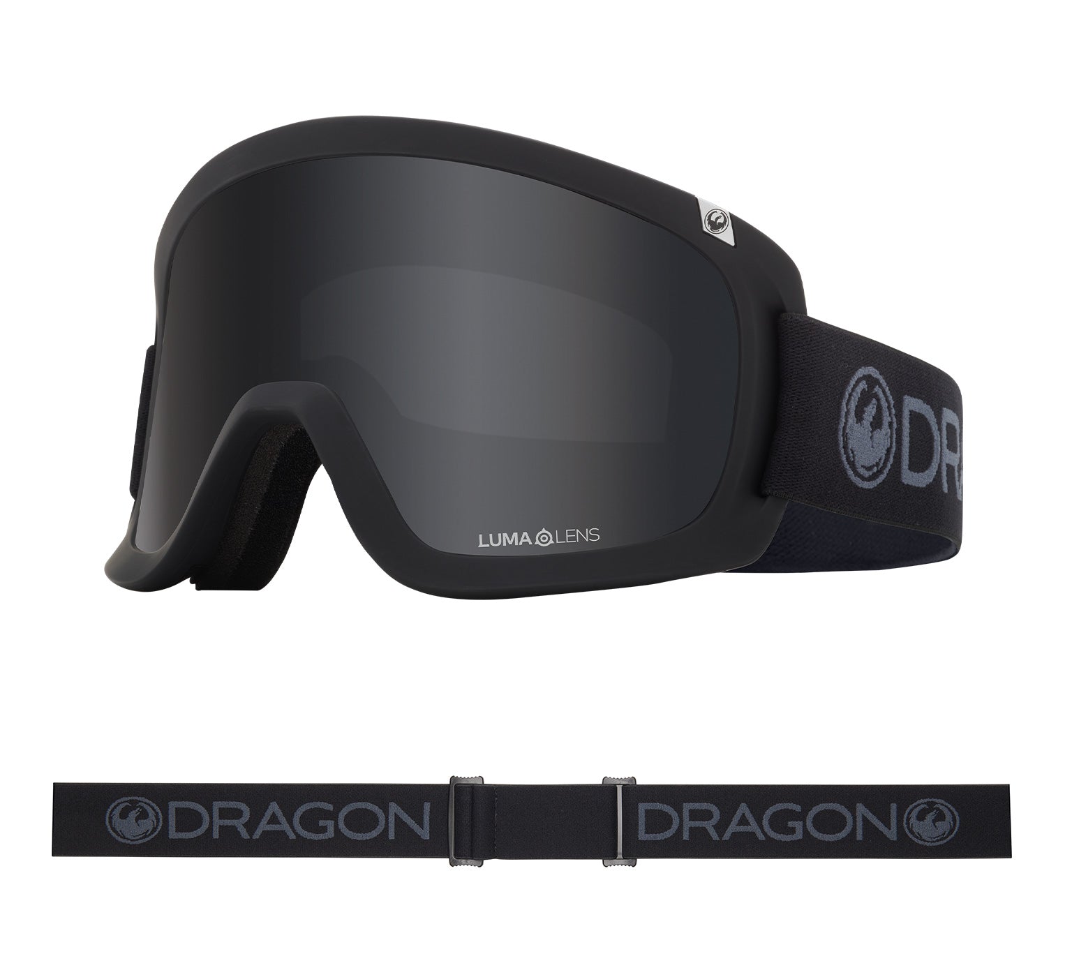 D1 OTG - Blackout with Lumalens Dark Smoke & Lumalens Amber Lens