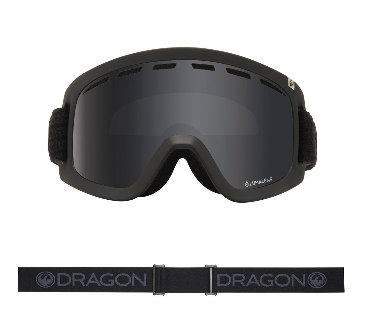 D1 OTG - Blackout with Lumalens Dark Smoke & Lumalens Amber Lens