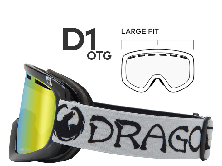 Dragon D1 OTG Snow Goggles - Dragon Alliance UK