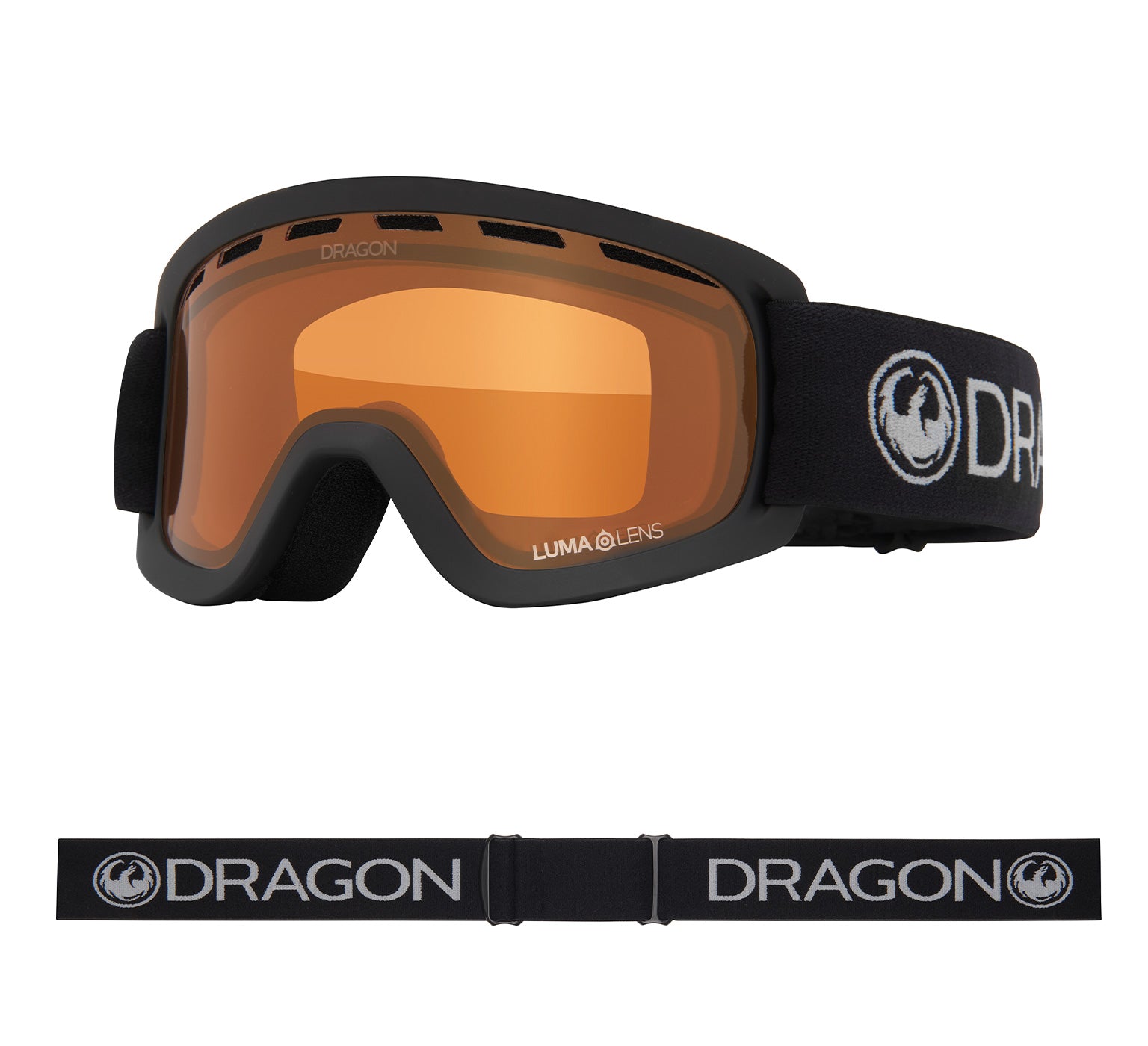 Lil D - Charcoal with Lumalens Amber Lens DRG181-012 - Dragon