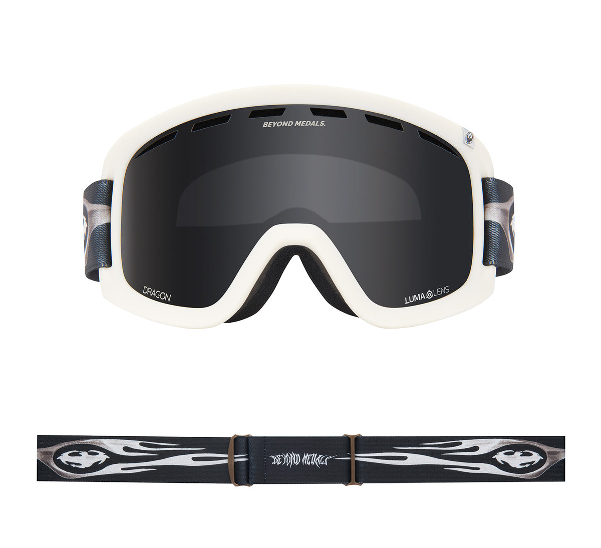 D1 OTG - Beyond Medals Collab 2025 with Lumalens Dark Smoke & Lumalens Flash Blue Lens