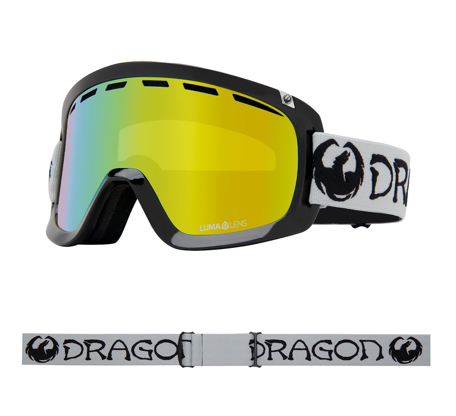 D1 OTG - Classic Grey with Lumalens Gold Ionized Lens DRG180-051