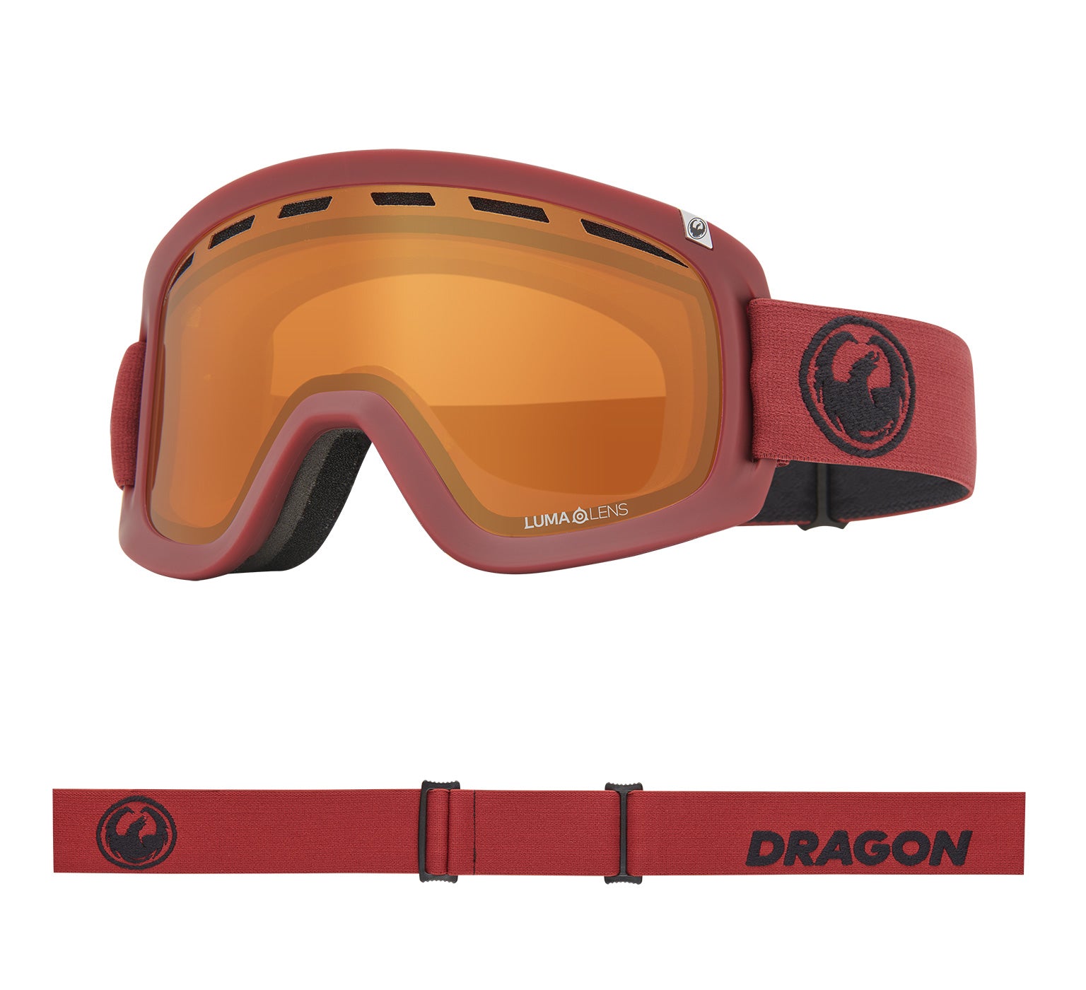 D1 OTG - Cordovan with Lumalens Midnight & Lumalens Amber Lens