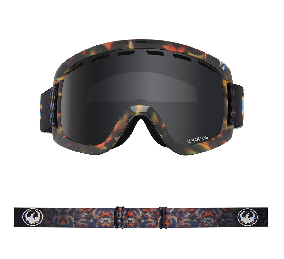 D1 OTG - Fire Leaf with Lumalens Dark Smoke Lens