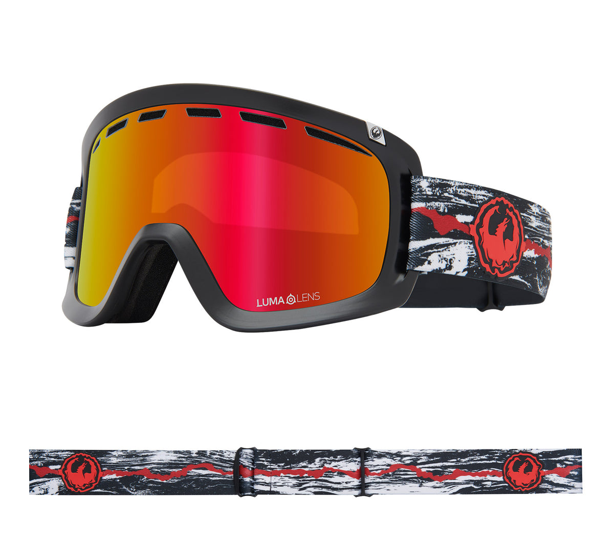D1 OTG - Dennis Ranalter Signature 2026 with Lumalens Red Ionized &amp; Lumalens Light Rose Lens