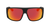 FIN - Matte Black with Polarized Lumalens Red Ionized Lens