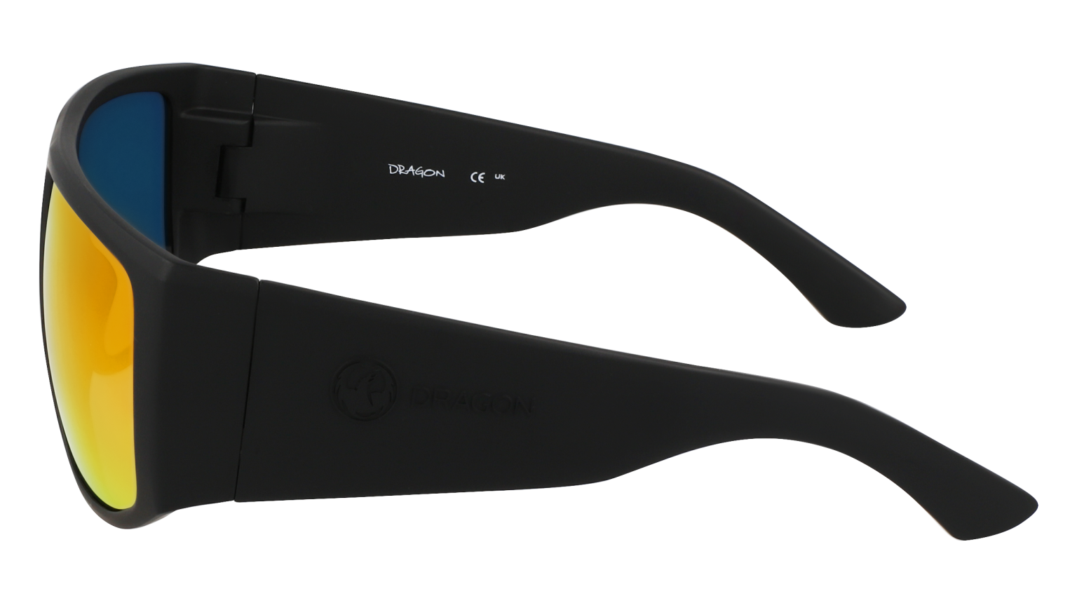 FIN - Matte Black with Polarized Lumalens Red Ionized Lens