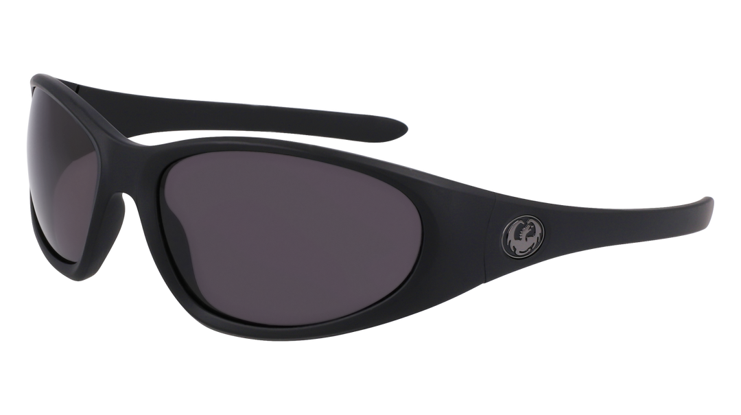 THE BOX 2 Matte Black with Polarized Lumalens Smoke Lens DR134S 002 Dragon Alliance UK