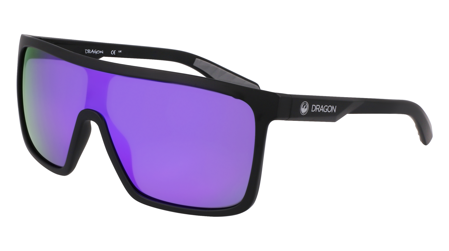 MOMENTUM - Matte Black H2O with Polarized Lumalens Purple Ionized Lens