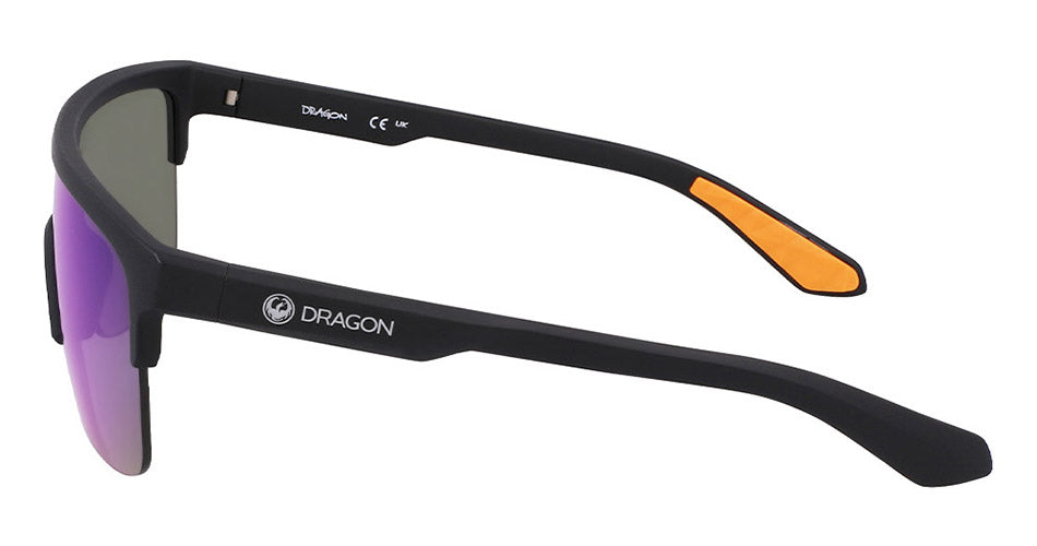 SLOTTED - Matte Black with Lumalens Blue Ionized Lens