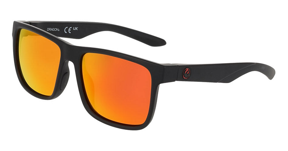 MERIDIEN 2.0 - Matte Black H2O with Polarized Lumalens Red Mirror Lens