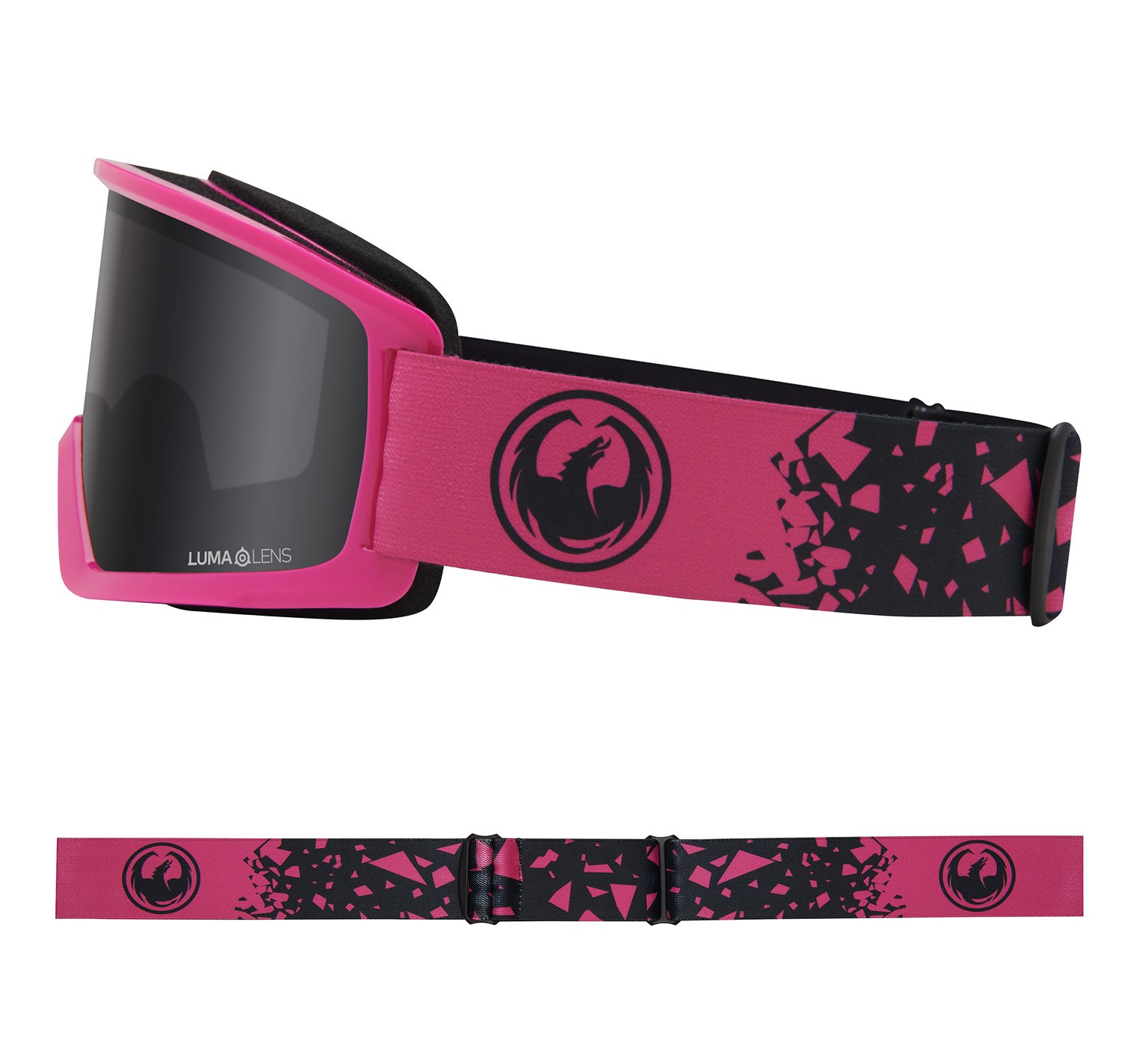 DX3 OTG - Blasted Pink with Lumalens Dark Smoke Lens