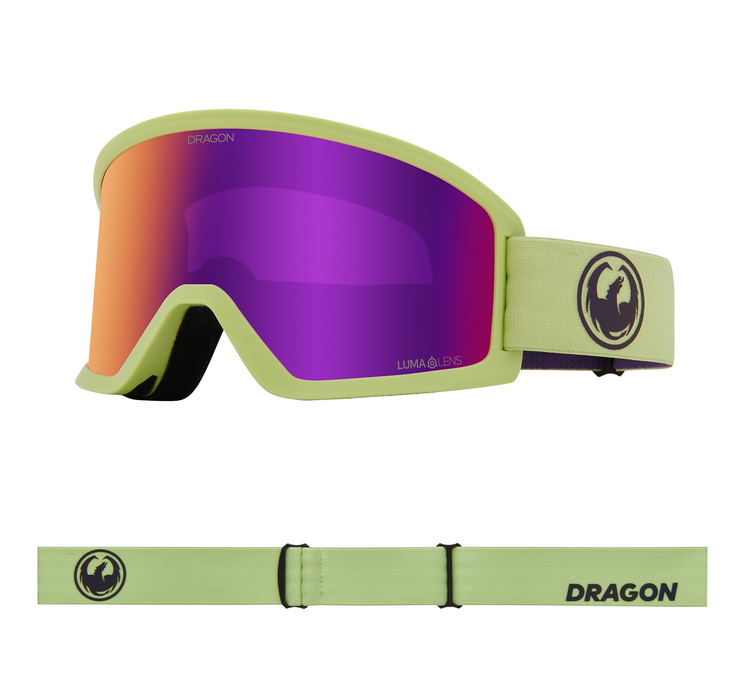 DRAGON D3 ENERGY SCARLET LUMA J.RED ゴーグル - Dragon OTG (Pack of