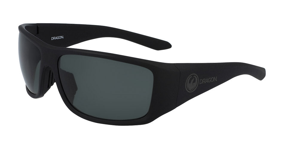 JUMP - Matte Black with Polarized Lumalens Smoke Lens