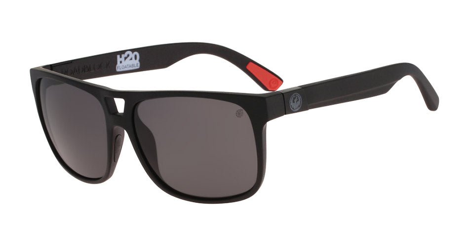 ROADBLOCK - Matte Black H2O with Polarized Smoke Lens