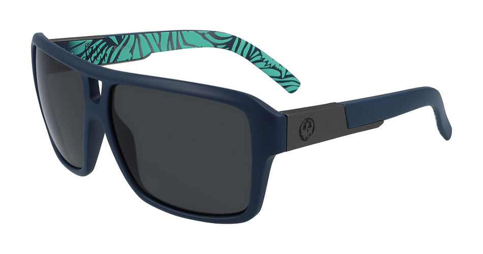 THE JAM - Matte Navy/Tropics with Lumalens Smoke Lens
